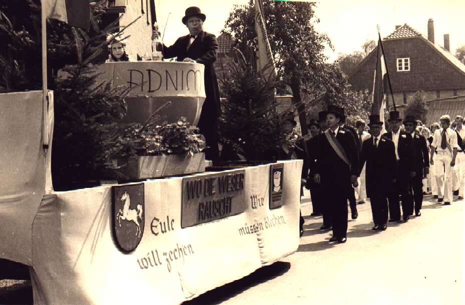 888 Jahre Woltorf - Volksfest-Umzug im Jahre 1978
